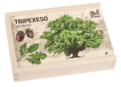 Vzdělávací tripexeso TETRAO - lesní dřeviny, 24 dílků