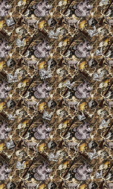 Poľovnícky uterák TETRAO 100x50 cm - Medveď