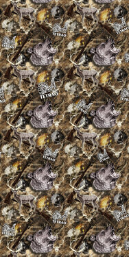 Poľovnícky uterák TETRAO 140x70 cm - Medveď