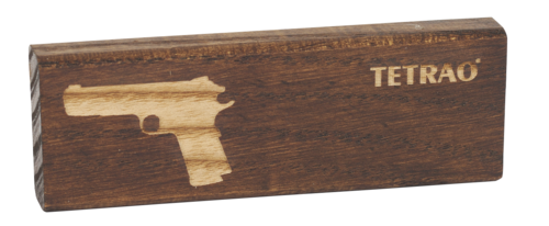 Autóilatosító TETRAO SECRET WISH, sötét fa - fegyver motívum