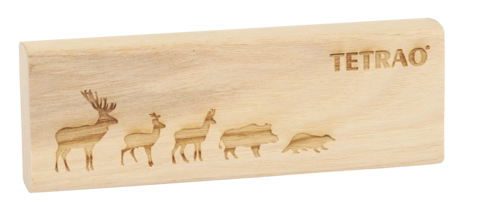 Autóilatosító TETRAO WILD BLUEBELL, világos fa - erdei állatok motívum