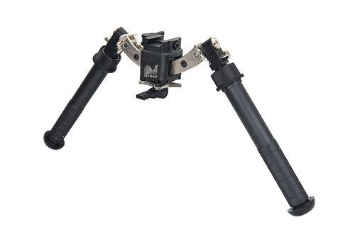 Bipod tactic TETRAO aluminiu, 23-33 cm