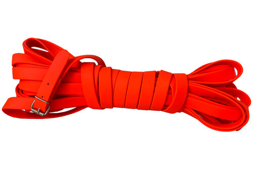 Lesă de teren TETRAO Biothane – portocaliu plată 12 m