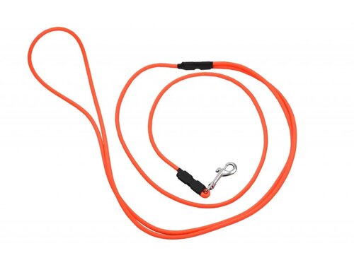 Lesă plimbare TETRAO Biothane rotundă portocaliu