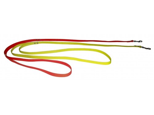 Lesă plimbare TETRAO Biothane plată portocaliu