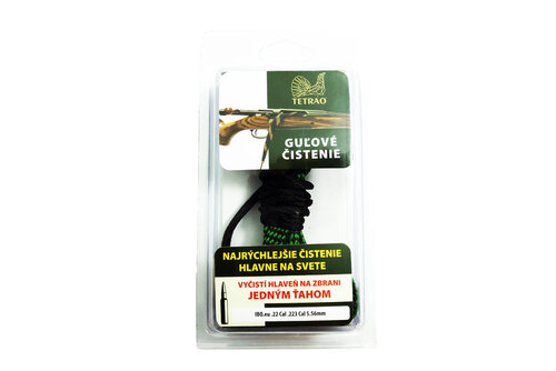 Cordon pentru curățat carabină TETRAO cal, .22, .223,  5.56mm