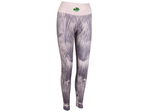 Colanți de vânătoare damă cu imprimeu trestie TETRAO