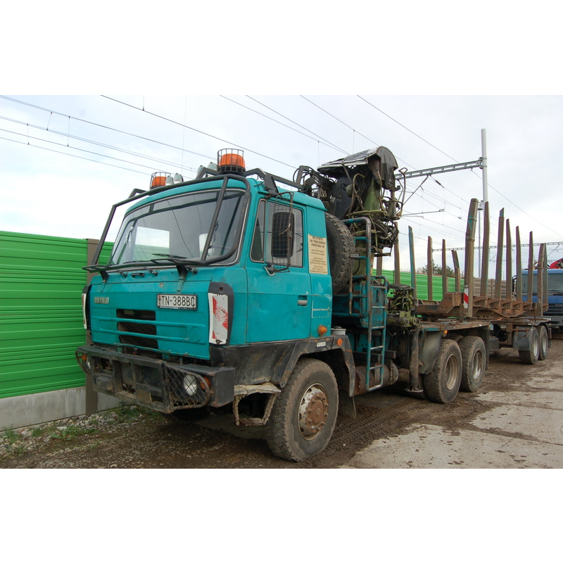 Lesovoz Tatra 815 - stará