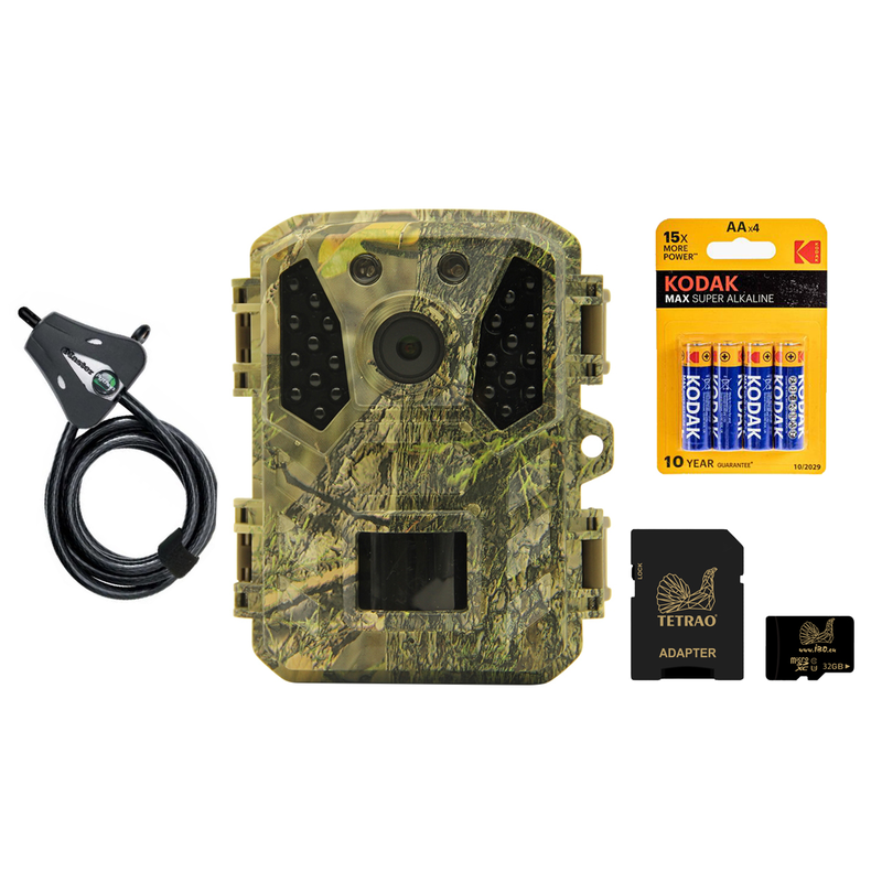 Vadkamera készlet TETRAO Ninox 32 Mpx 940 nm