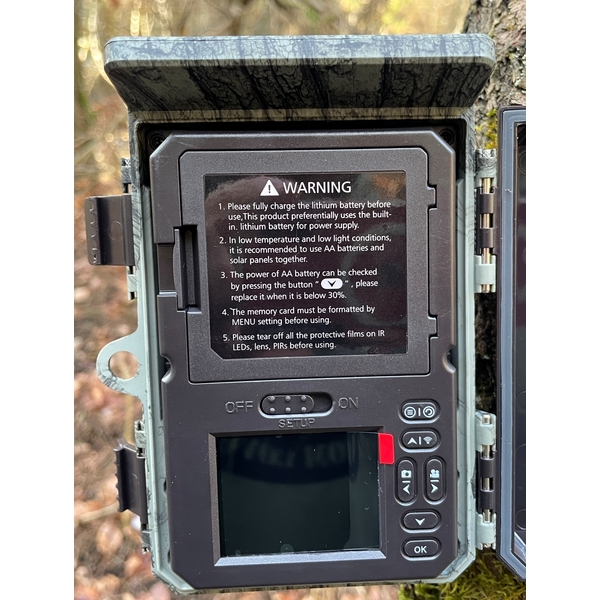 Komplet fotopasce TETRAO Tyto Solar 46 Mpx, 940 nm - so solárnym panelom 11