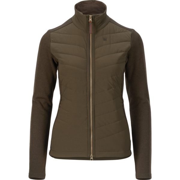 Dámska mikina Härkila Retrieve Insulated Dark Warm Olive