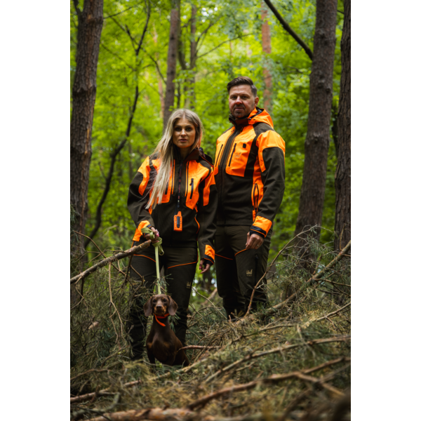 Pantaloni de vânătoare TETRAO Drosera Drivenhunt cu kevlarm 18