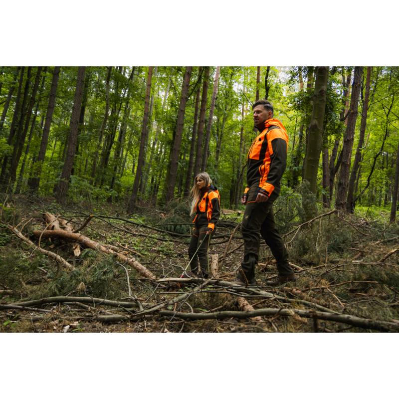 Pantaloni de vânătoare TETRAO Drosera Drivenhunt cu kevlarm 21