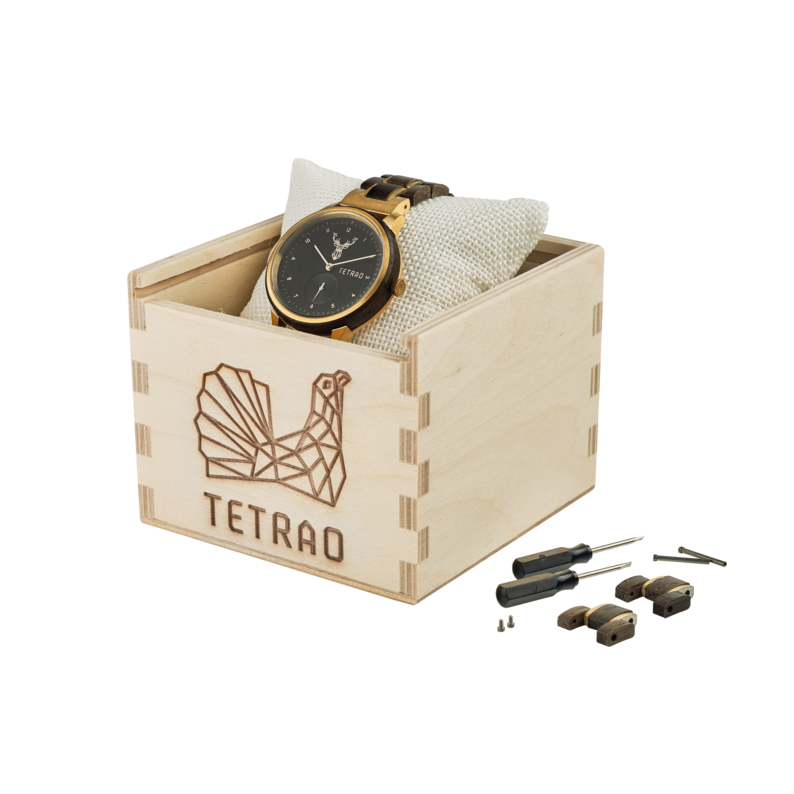 Ceas din lemn TETRAO Quercus 7 Ceas din lemn TETRAO Quercus 7