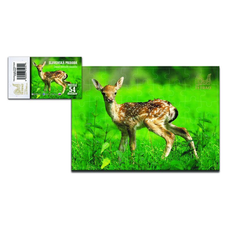 Poľovnícke puzzle TETRAO srnča, 54 dielikov