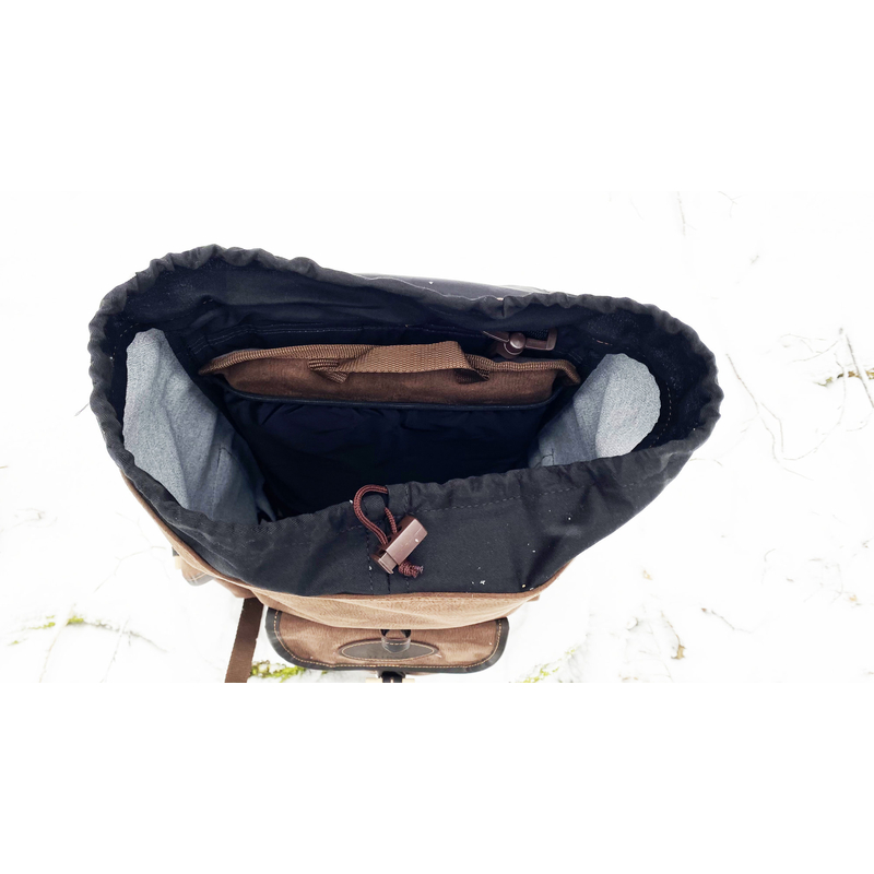Myslivecký batoh TETRAO Luxury 35 litrů s podsedákem 5