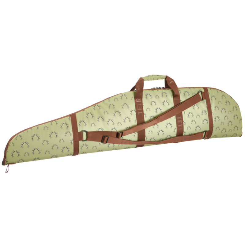Puzdro na zbraň TETRAO Old England 128 cm - zelené s parohmi 2 Puzdro na zbraň TETRAO Old England 128 cm - zelené s parohmi 2
