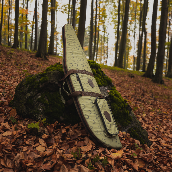 Puzdro na zbraň TETRAO Old England 128 cm - zelené s parohmi 7 Puzdro na zbraň TETRAO Old England 128 cm - zelené s parohmi 7