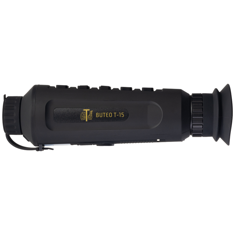 Termovize TETRAO Buteo T-15, detekce na 694 m