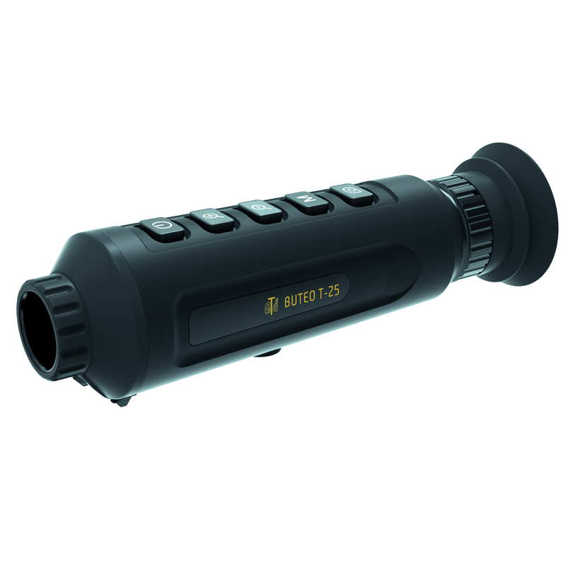 Termovize TETRAO Buteo T-25, detekce na 1736 m