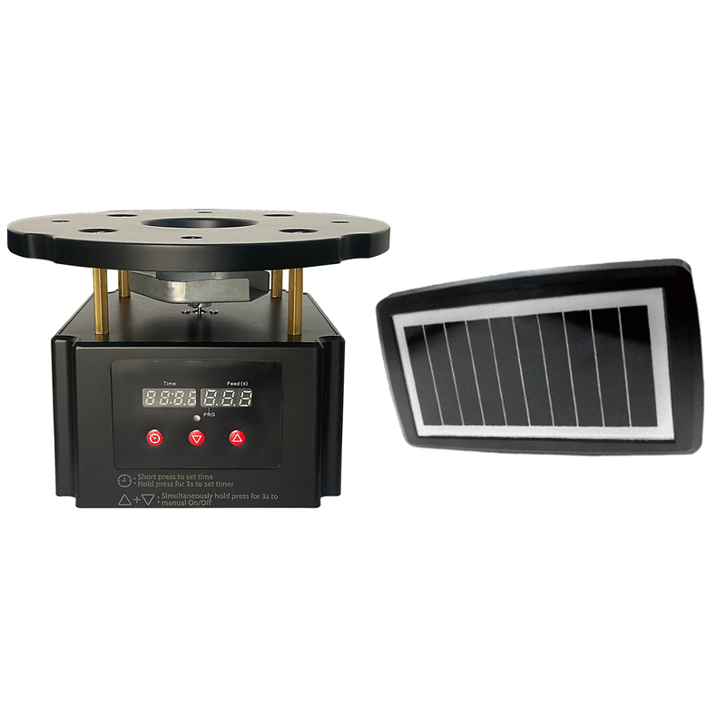 Automatický podávač krmiva TETRAO so solárnym panelom Automatický podávač krmiva TETRAO so solárnym panelom