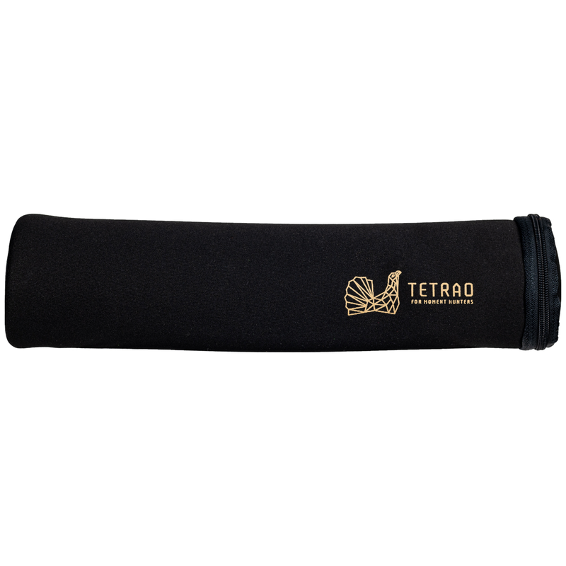 Hangtompító huzat TETRAO Travel black 25 cm