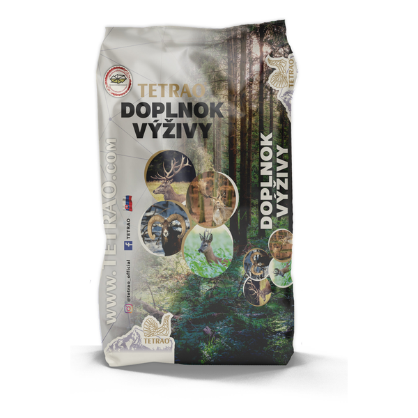 Granulat dla zwierząt kopytnych TETRAO – wzrost poroża, 25kg