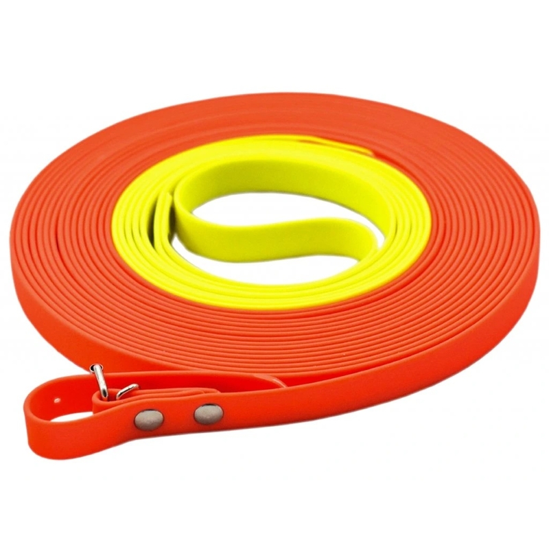 Lesă de teren TETRAO Biothane – bicolor 10 m