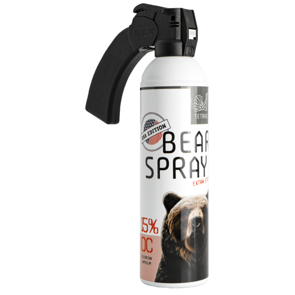 Gáz spray medvék ellen TETRAO Bear Spray USA edition 400 ml