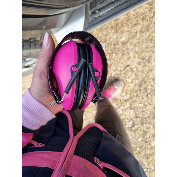 Căști de protecție pentru tragere TETRAO - pink edition 7 Căști de protecție pentru tragere TETRAO - pink edition 7