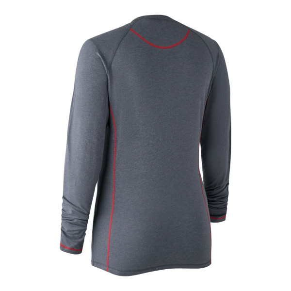 Lady Hazel T-shirt with long sleeves Iron melange 1 Lady Hazel T-shirt with long sleeves Iron melange 1