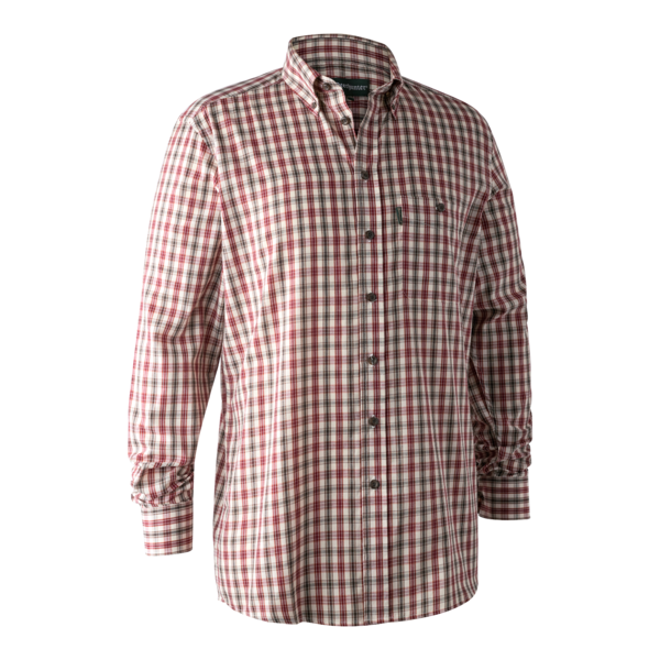 Marcus Shirt Red Check