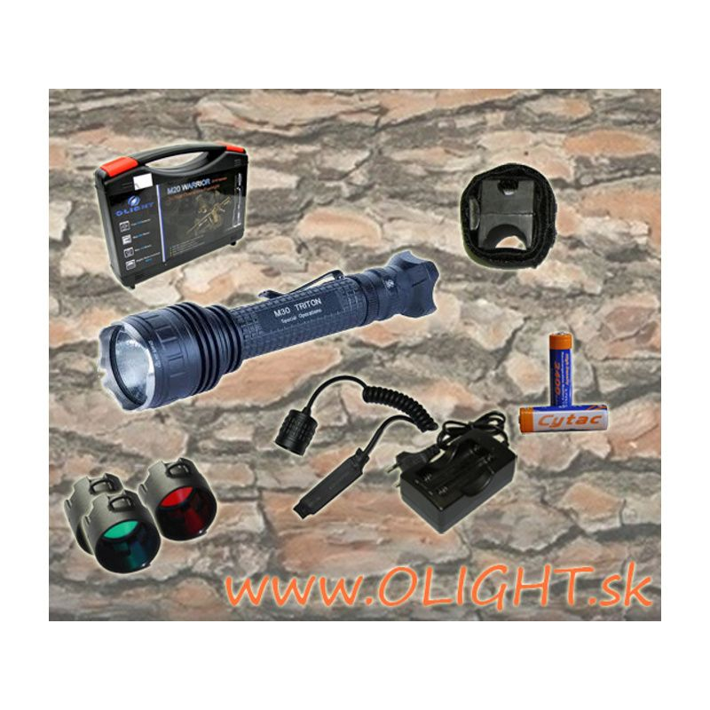 Komplet OLIGHT M30 Tritton expert -3%