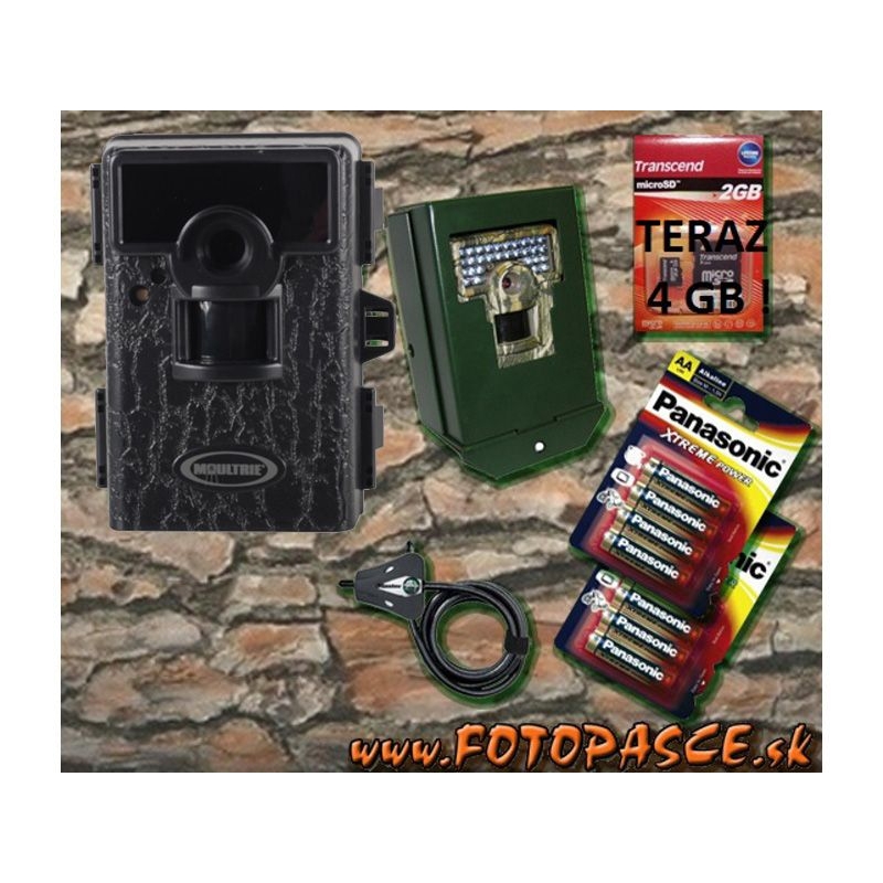 Komplet fotopasce Moultrie M80Black s bezpečnostným boxom -3