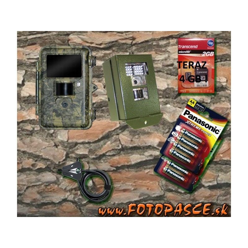 Komplet fotopasce SG 560 P Black s bezpečnostným boxom -3%