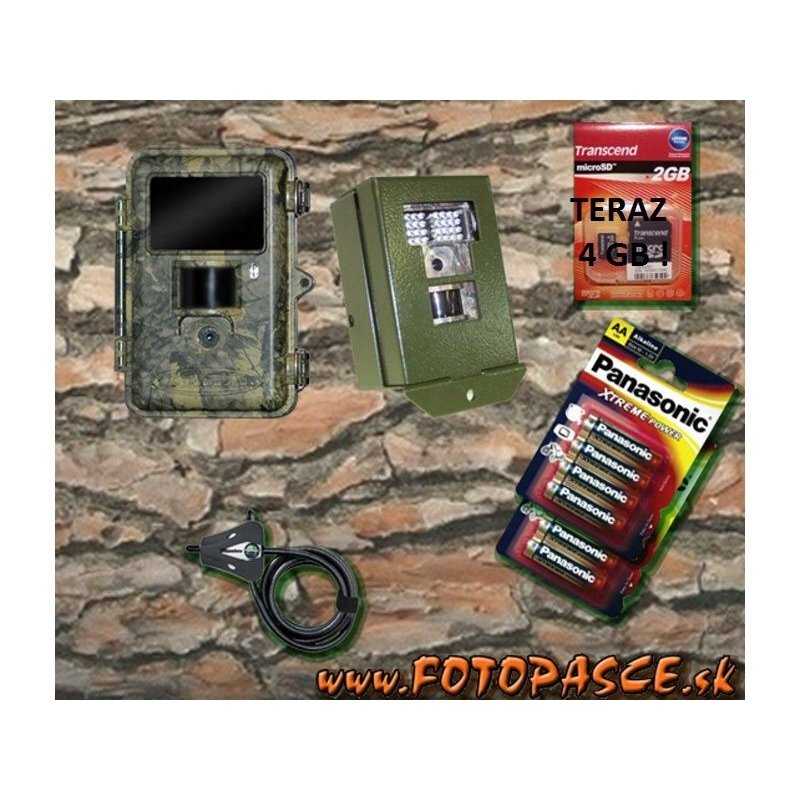 Komplet fotopasce SG 560 P Black s bezpečnostným boxom -3%