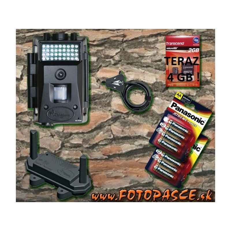 Komplet fotopasce Wildgame WIFI x10 mini -3%