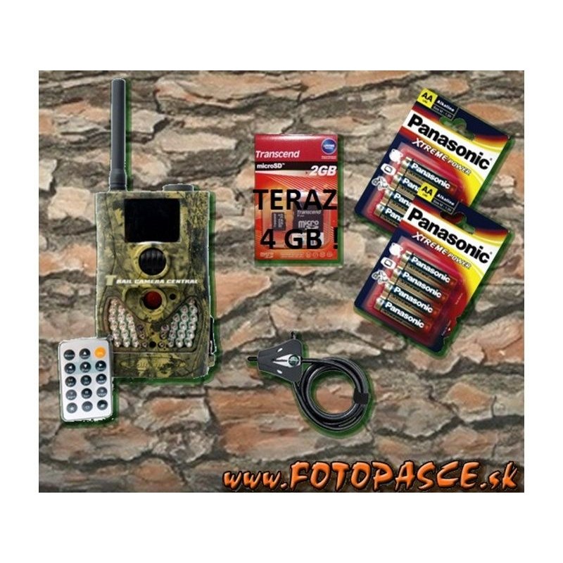 Základný komplet fotopasce SG 550 MMS s GPRS -3%