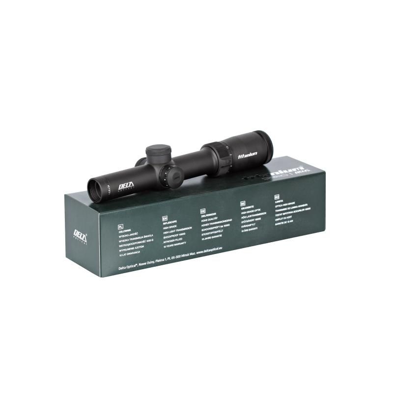 Puškohľad Delta Optical Titanium 1-5,8x24 FD 4MOA 4 Puškohľad Delta Optical Titanium 1-5,8x24 FD 4MOA 4