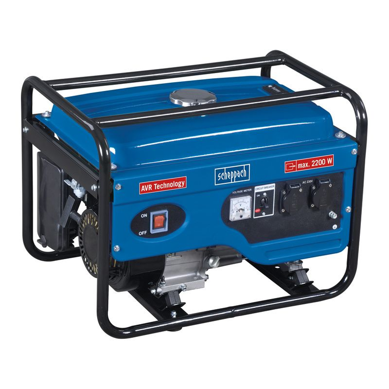 Rámová elektrocentrála SCHEPPACH SG 2600